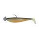 Fox Rage Bulk Loaded Zander Pro Shads UV Hot Olive 12cm 4/0 50gr Plastic Aas