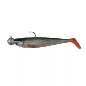   Fox Rage Bulk Loaded Zander Pro Shads Ultra Natural Roach 12cm 4/0 50gr Plastic Aas