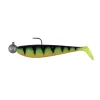 Fox Rage Bulk Loaded Zander Pro Shads UV Firetiger 12cm 4/0 50gr Plastic Aas