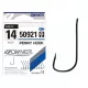 Owner 50921 Penny Hook 08 Haak met oog, weerhaak voor brasem 10 stuks