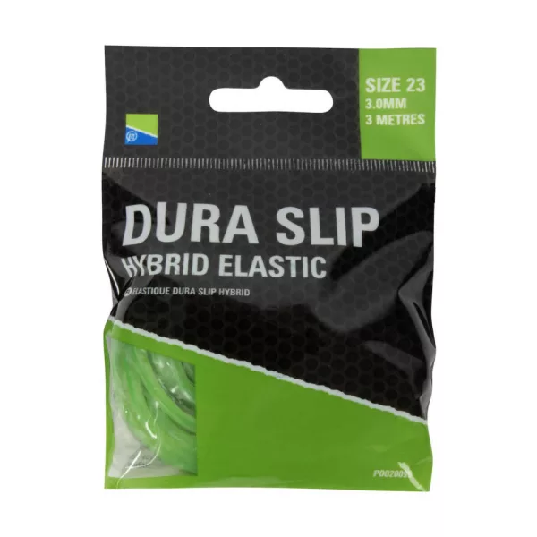 Preston Dura Slip Hybrid Elastic 23 Green Hybride Elastiek voor vaste hengel 3,0mm