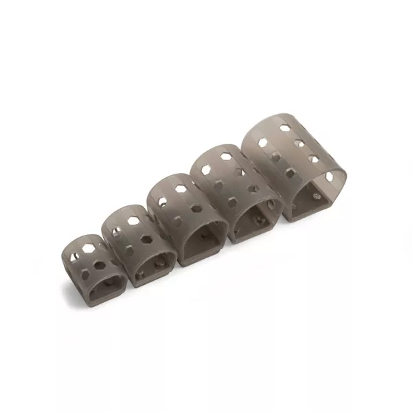 Preston Hexmesh Plastic Open End Feeder Groot Voerkorf Groot 40gr