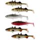 WESTIN Stanley the Stickleback Shadtail 5,5cm 1,5g Helder Water Mix 6 stuks Plastic kunstaas