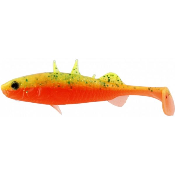 WESTIN Stanley the Stickleback Shadtail 7,5cm 4g Green Tomato 6 stuks Plastic kunstaas