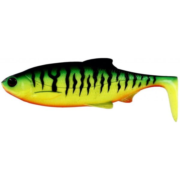 WESTIN Ricky the Roach Shadtail 18cm 85g Firetiger 1 stuk Plastic kunstaas