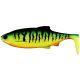 WESTIN Ricky the Roach Shadtail 18cm 85g Firetiger 1 stuk Plastic kunstaas