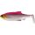 WESTIN Ricky the Roach Shadtail 18cm 85g Roze Koplamp 1 stuk Kunststof kunstaas