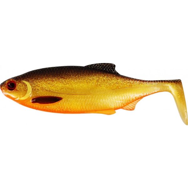 Westin Ricky the Roach Shadtail 10cm 14g Gold Rush Kunststof Kunstaas