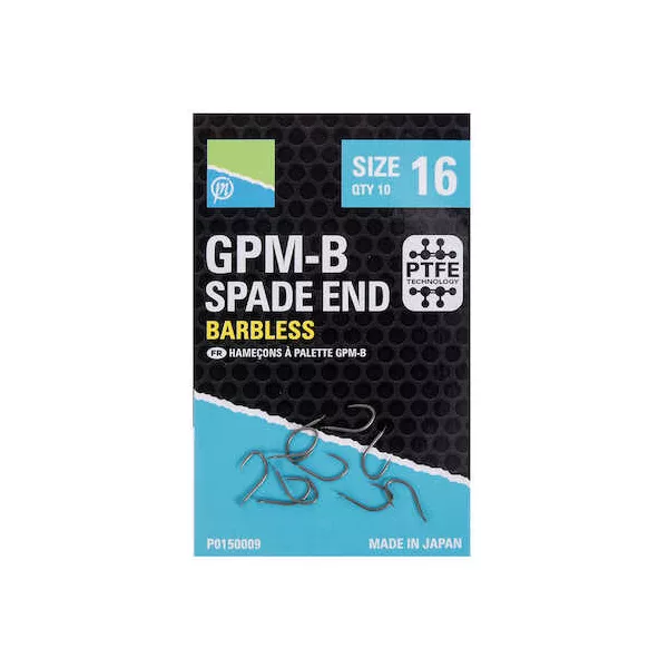 Preston GPMB Hooks Size 16 Spade End Brasemhaak