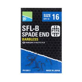 Preston SFLB Hooks Size 16 Spade End Brasemhaak