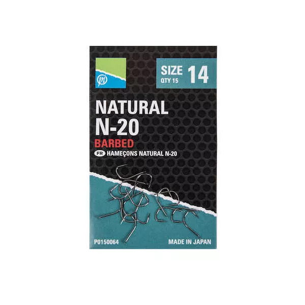 Preston Natural N20 Size 18 Brasemhaak