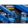 Preston XS02-B 15cm 16 schoepmodel, Zonder weerhaak Voorgeknoopte haak 8 stuks
