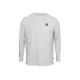 Preston Grijze Performance Sun Shirt UPF-40 Lange mouw T-shirt 3XL