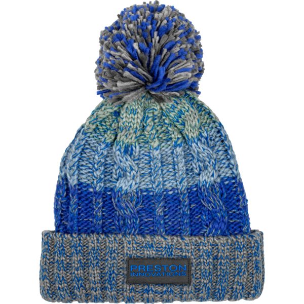 Preston Colour Block Bobble Hat Pomponmuts