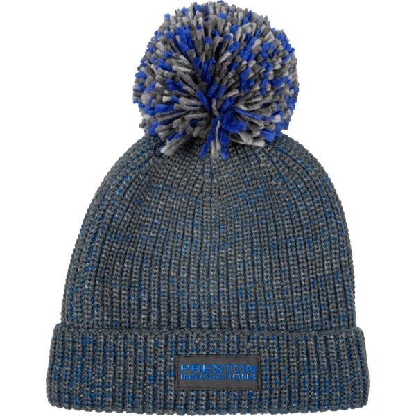 Preston Marled Bobble Hat Pomponmuts