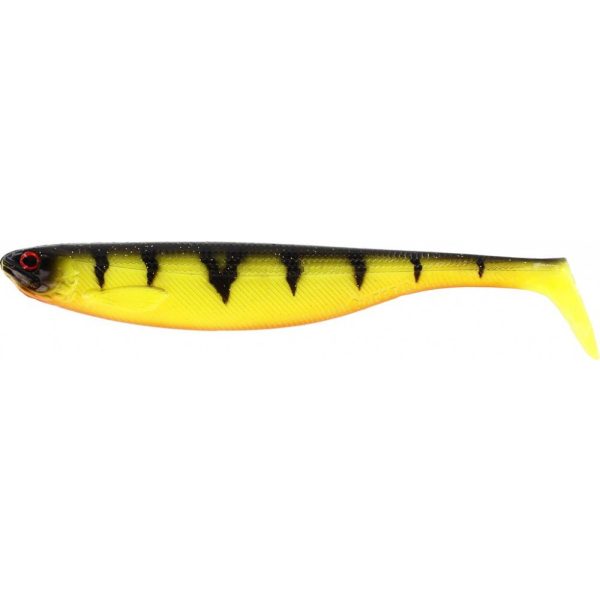 Westin ShadTeez Slim 12cm 10g Fire Perch Plastic Kunstaas