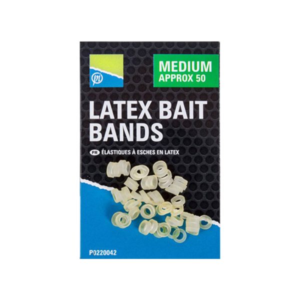 Preston Latex Bait Bands Pelletring Medium