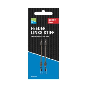 Preston Feeder Links Stiff Short 60mm Anti-klit 2 stuks