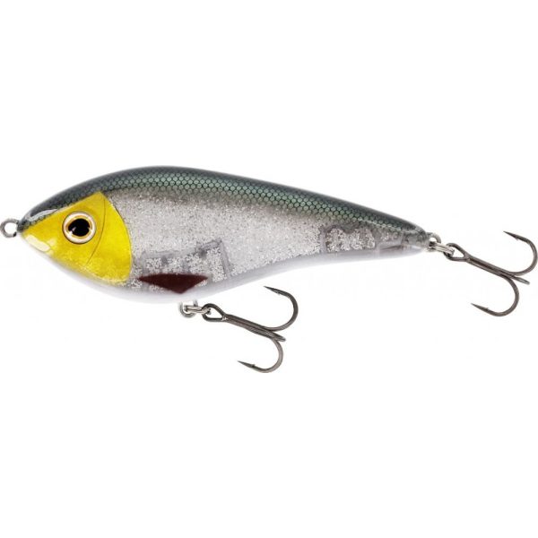WESTIN Swim Glidebait 12cm 58g Zinkend 3D Koplamp Wobbler