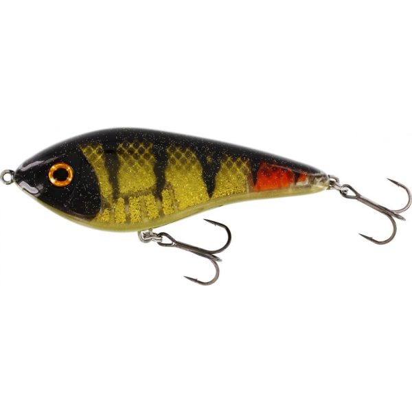 WESTIN Swim Glidebait 10cm 34 g Zinkend 3D Olijfolie Baars Wobbler