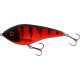 WESTIN Swim Glidebait 10cm 34g Zinkend Vuur Wobbler