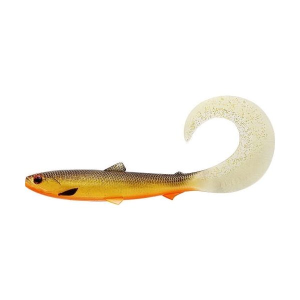 WESTIN BullTeez Curltail 8cm 3g Gold Rush 3 stuks Kunststof kunstaas