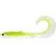 WESTIN BullTeez Curltail 10cm 6g Sprankelend Chartreuse Box met 60 stuks Plastic kunstaas