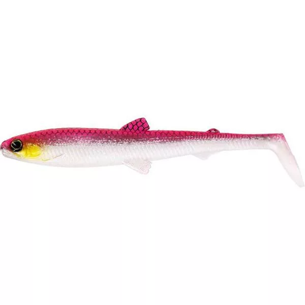 WESTIN BullTeez Shadtail 12,5cm 16g Pink Headlight Doos met. Kunststof kunstaas
