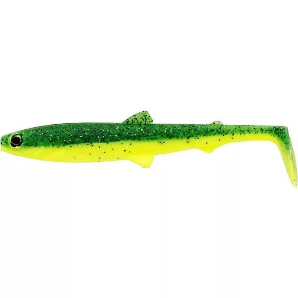 WESTIN BullTeez Shadtail 12,5cm 16g Fireflash Doos met. Kunststof kunstaas