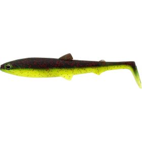   WESTIN BullTeez Shadtail 9,5cm 7g Zwart/Chartreuse Doos met Kunststof kunstaas
