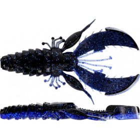   WESTIN CreCraw Creaturebait 6,5cm 4g Zwart/Blauw 6 stuks Plastic kunstaas