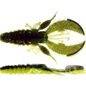   WESTIN CreCraw Creaturebait 6,5cm 4g Zwart/Chartreuse Plastic kunstaas