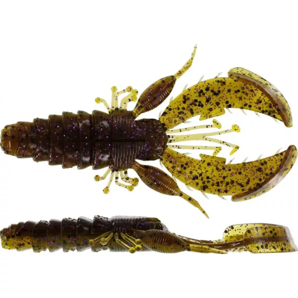 WESTIN CreCraw Creaturebait 8,5cm 7g Groene Pompoen Paars 5 stuks Plastic kunstaas
