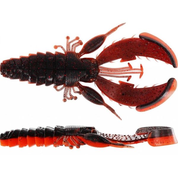 WESTIN CreCraw Creaturebait 10cm 12g Lava Craw 4 stuks Plastic kunstaas