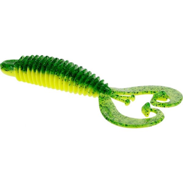 WESTIN RingCraw Curltail 9cm 6g Fireflash 5 stuks Plastic kunstaas