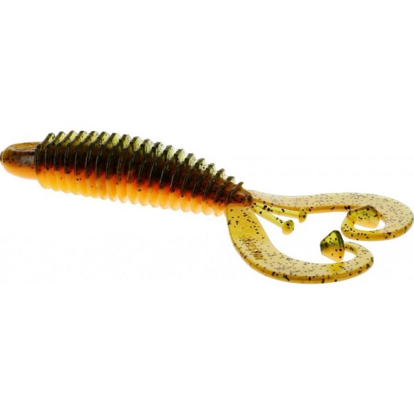 WESTIN RingCraw Curltail 9cm 6g UV Craw 5 stuks Plastic kunstaas