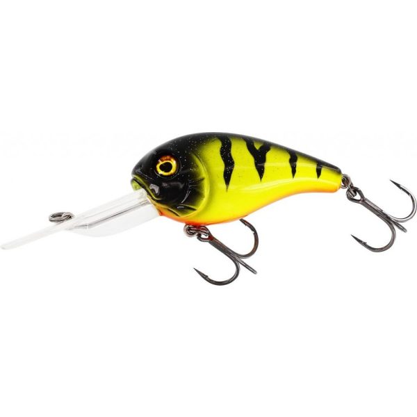 WESTIN MegaBite DR Crankbait 6cm 19g Drijvende Vuur Baars Wobbler