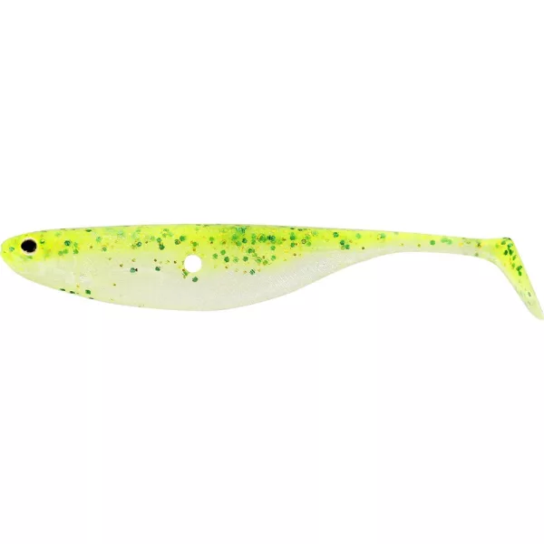 Westin ShadTeez Hollow 8cm 4g Sparkling Chartreuse Plastic Kunstaas