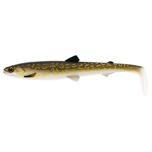 WESTIN BullTeez Shadtail 18cm 53g Natuurlijke Snoek 1 stuk Kunststof kunstaas