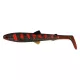 WESTIN BullTeez Shadtail 18cm 53g Motoroil Blood 1 stuk Kunststof kunstaas