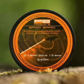  PB Products Spod Braid Fluo Orange 0,18mm 250m Fonott Főzsinór