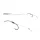 PB Products Combi Rig Stiff Curved Aligner 2 Fonott Előkötött Horog