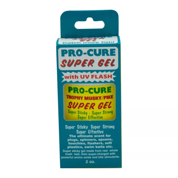Pro-Cure Super Gel voor Kunstaas Musky-Pike 56g