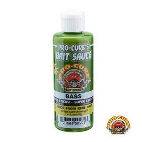 Pro Cure Bass Bait Sauce Kunstmatig Aas Aroma 125gr