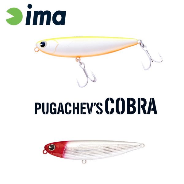 Ima Pugachevs Cobra 90 9cm 12gr 201 Red Head Wobbler