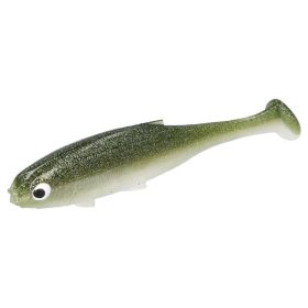   Mikado Real Fish 7cm Olijfkleurige Alver Plastic Kunstaas 7 stuks