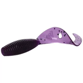 Mikado Twister 64mm Grape Zacht kunstaas 6 stuks
