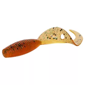 Mikado Twister 64mm Orange Pepper Zacht kunstaas 6 stuks