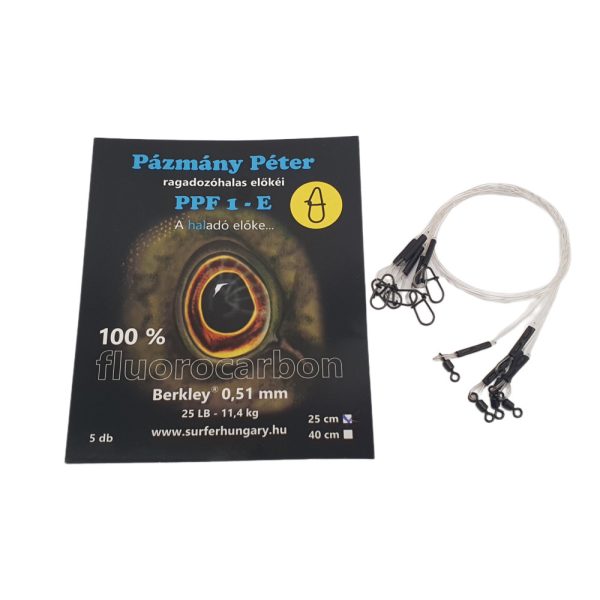 Pázmány Péter Berkley 100% Fluorocarbon Spinonderlijn 0,51mm 25cm
