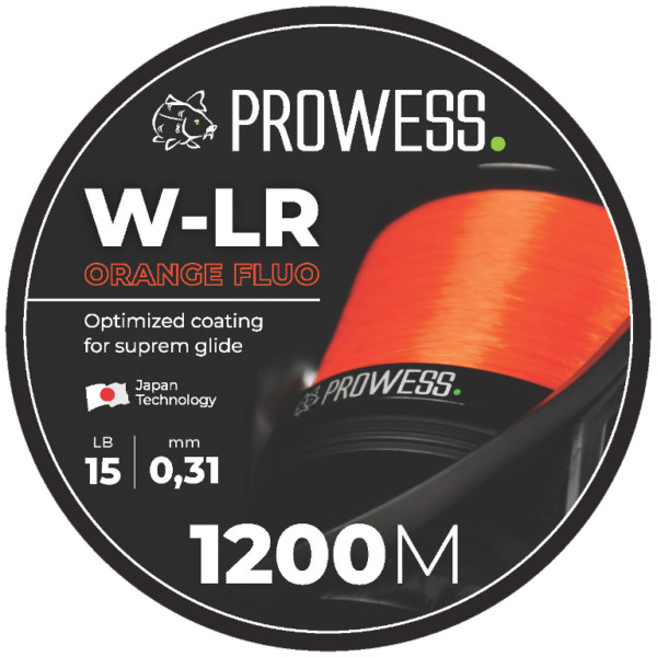 Prowess NYLON W-LR 0,33mm 1200m - Orange - Oranje